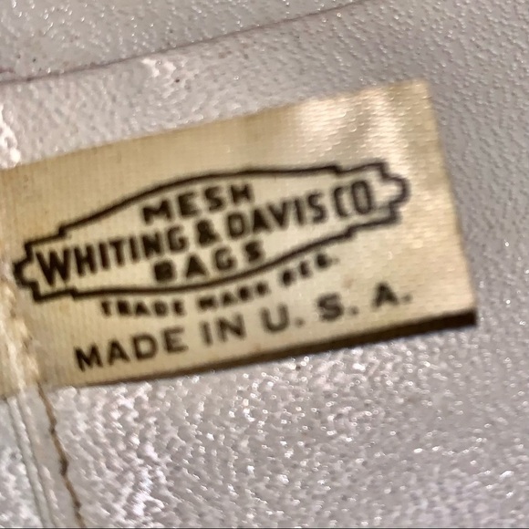 Whiting and Davis Co. Vintage Mesh Chain Mail Bag - Picture 6 of 6